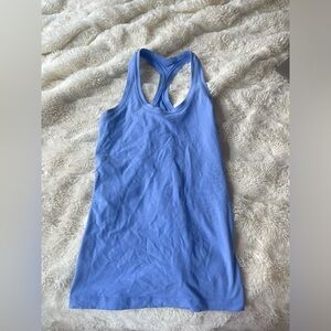 Lululemon blue racerback tank top